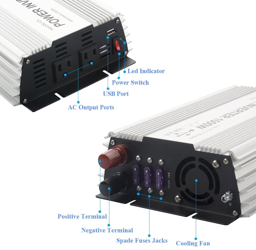 Inverter de Carga 1000W