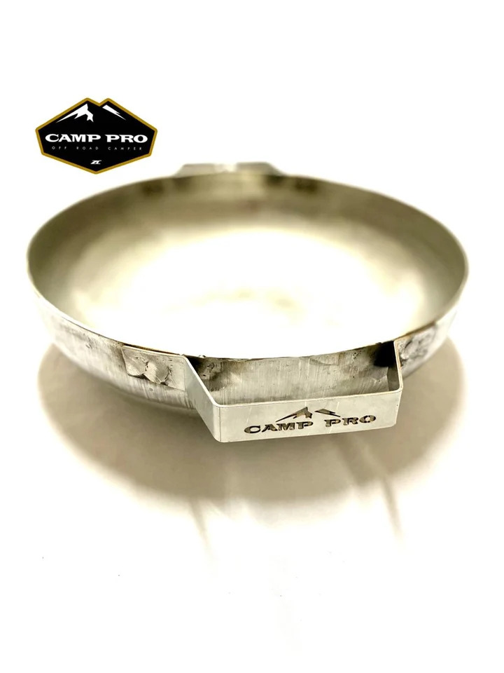 Sartén Wok de 14.5 100% Acero Inoxidable